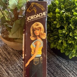 Vintage Jordache 1981  Doll in Yellow and Blue Outfit (Never opened)